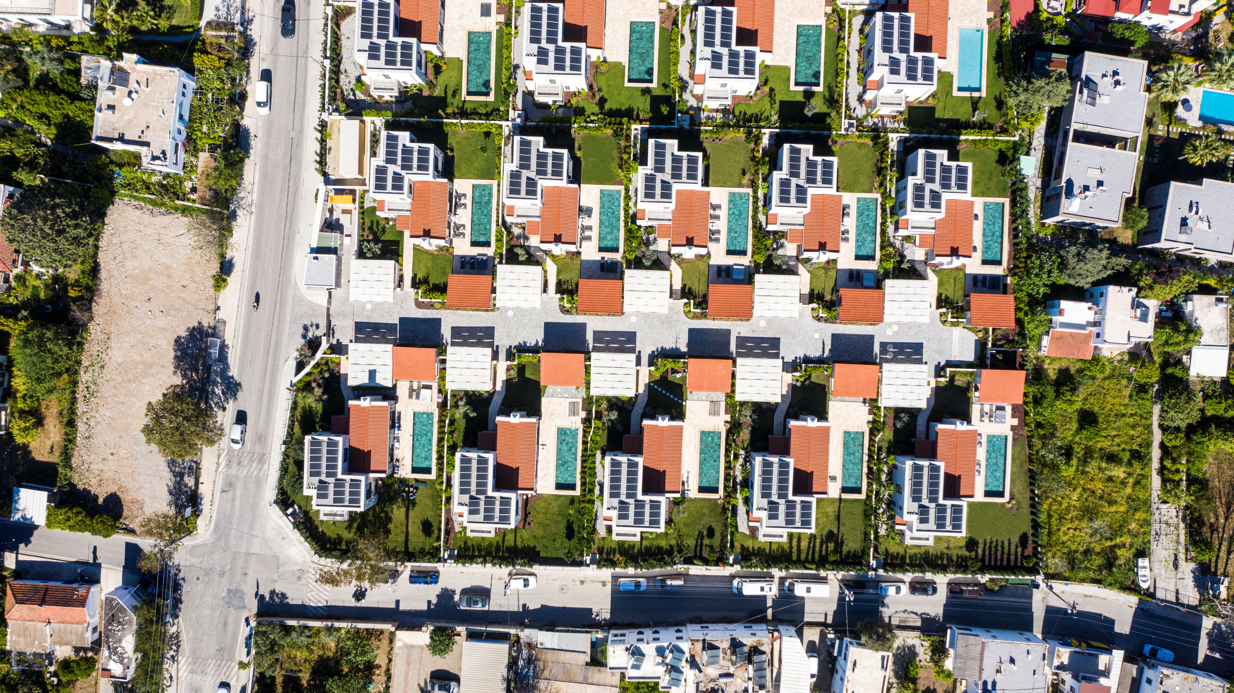 Müskebi Villas hava görünümü